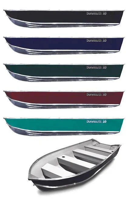 DuraNautic VHull 13ft Aluminum Row Boat - Image 3